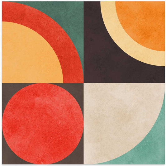 Wall art Circles in harmony 12