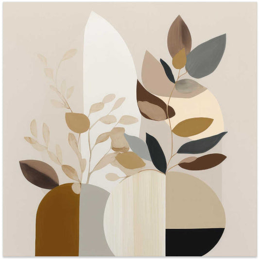 Wall art Beauty In Beige Fauna