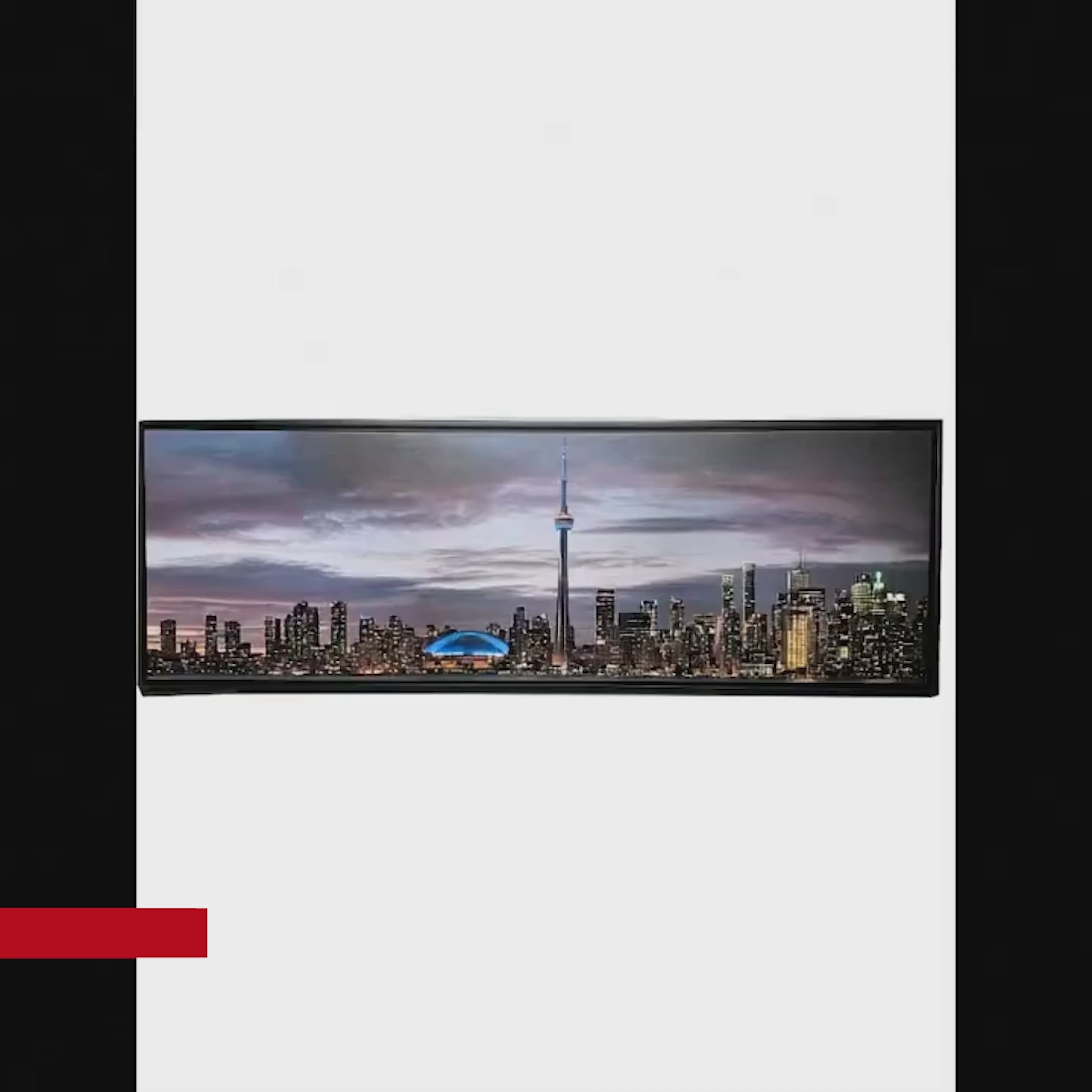 Load video: This video shows the varnish being applied to canvas