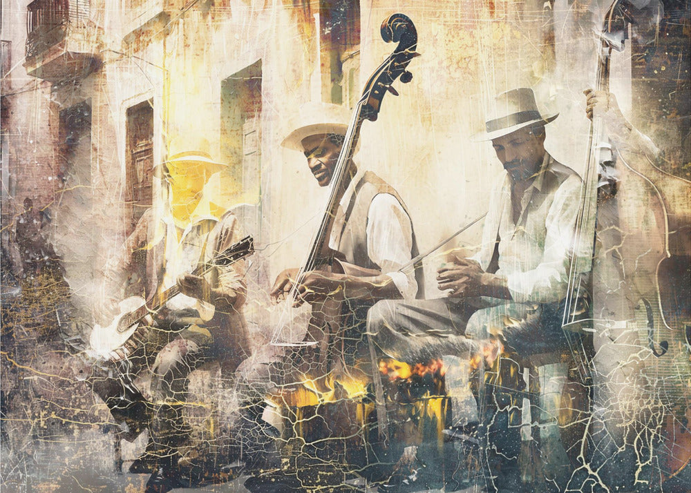 Music Art Illustration 11 Jazz Band