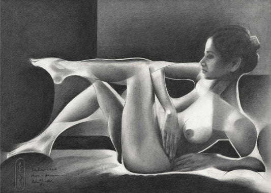 Wall art Solarized Roundism - 26-11-21