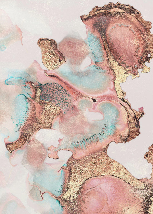 Pretty Ink Wall Artwork In Black Floating Frame