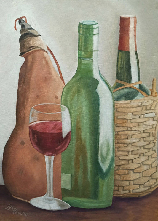  In the Winery Wall Artwork Gallery Wrapped (Ready to Hang)