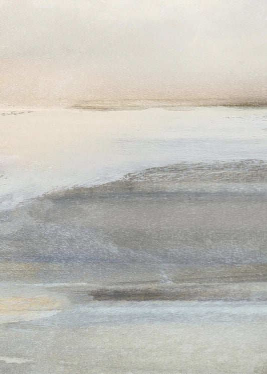 Artwork- Land 4-16X20inches-In Black Floating Frame