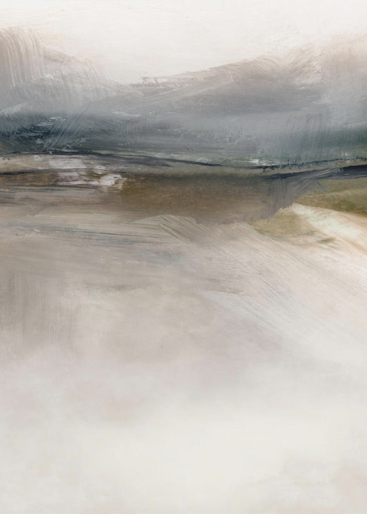 Artwork- Rural 2-16X20inches-In Black Floating Frame