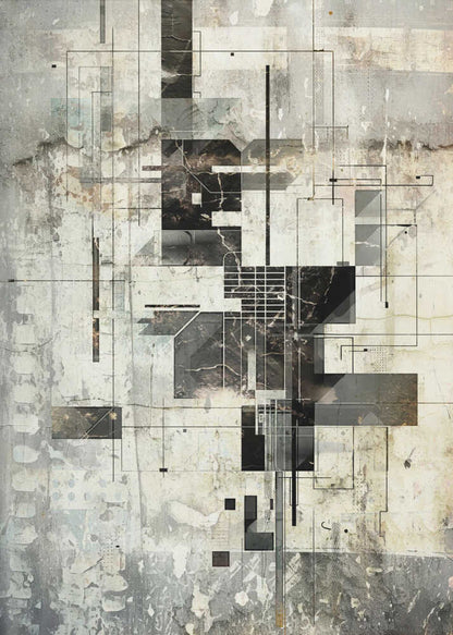 Wall art Geometric Illustration 06