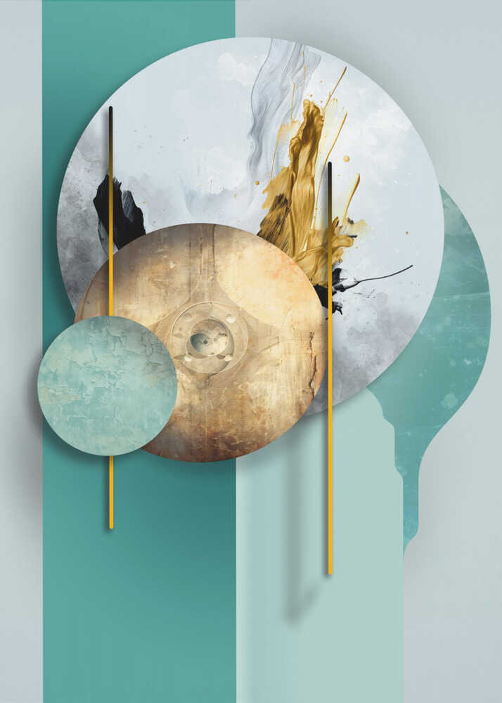 Wall art Geometric Vintage Art 04