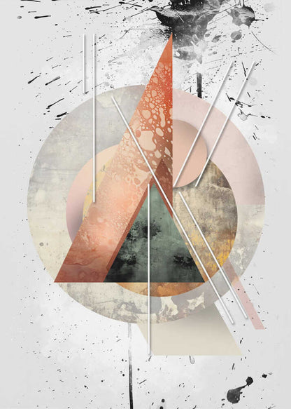 Wall art Geometric Vintage Art 05