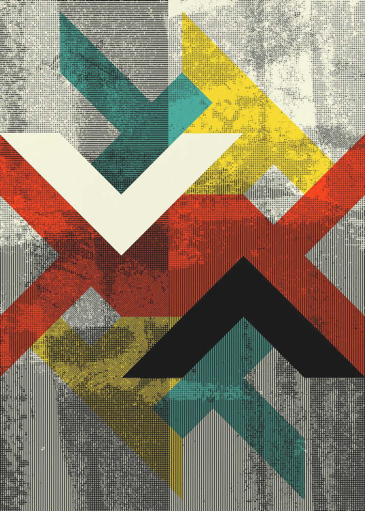 Wall art Abstract Geometric Pattern