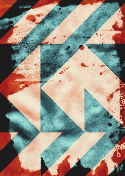 Wall art Abstract Geometric Shapes