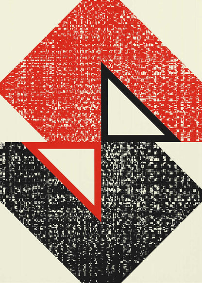 Wall art Geometric Contrast