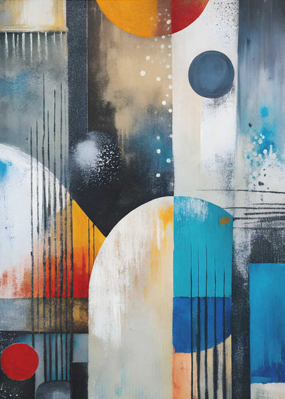 Wall art Colorful Complexity