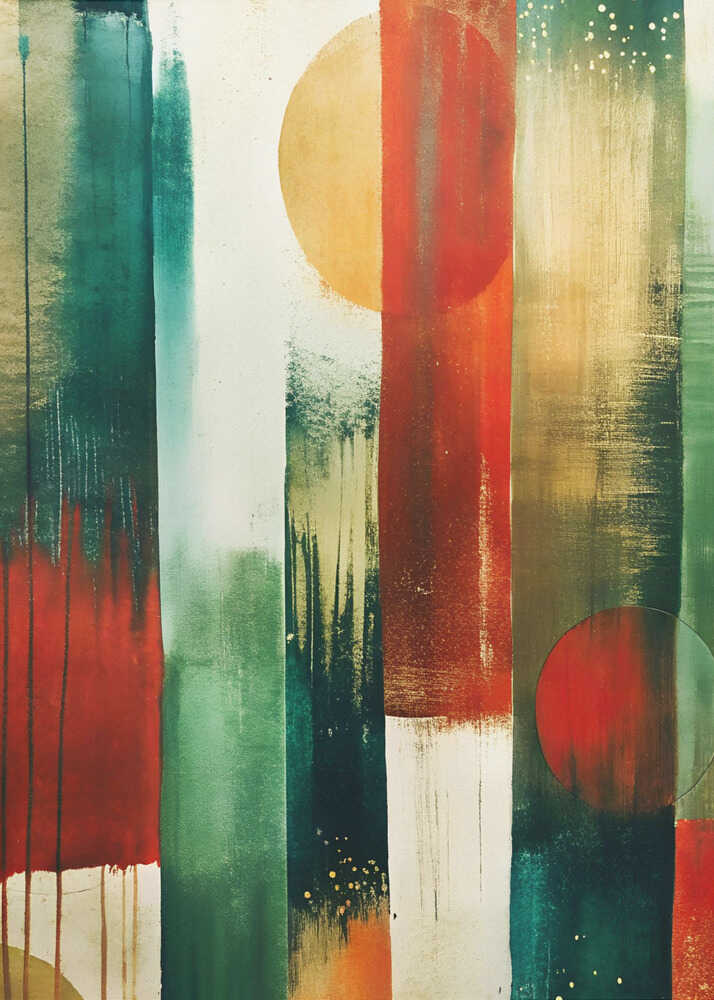 Wall art Chromatic Cascade