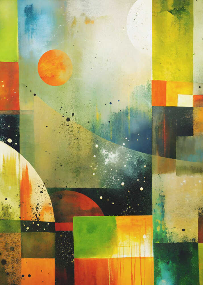 Wall art Ethereal Color Play