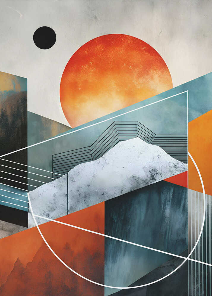 Wall art Abstract Horizons