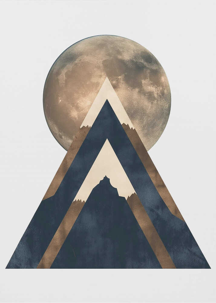 Wall art Bronze Moon