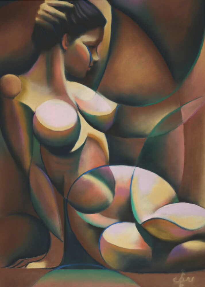 Wall art Golden Roundism - 03-03-21