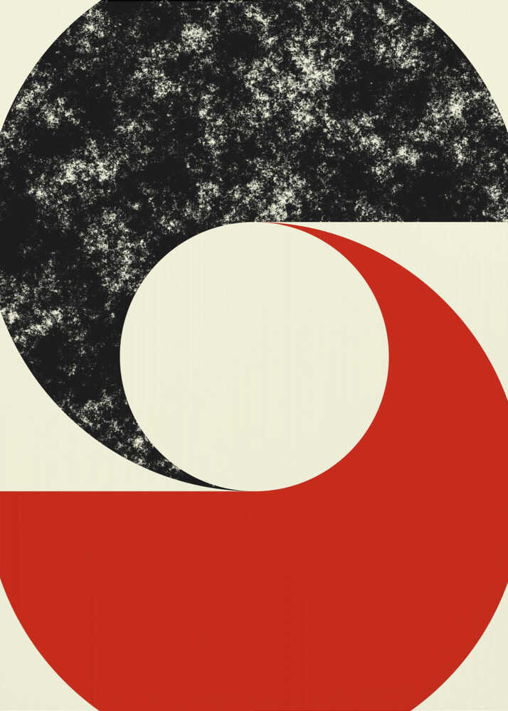 Wall art Contrast Crescents