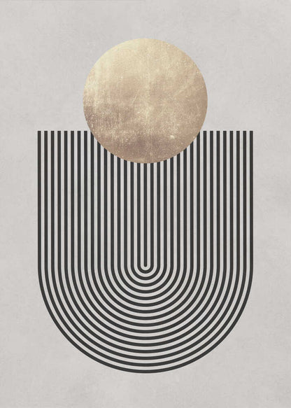 Wall art Lines and circles 21