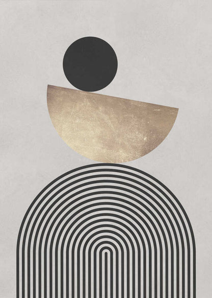 Wall art Lines and circles 20