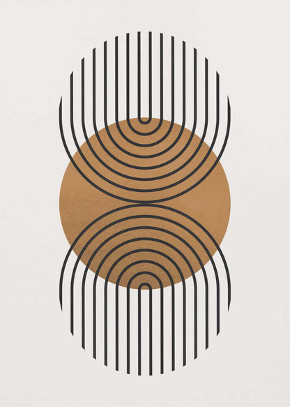 Wall art Art with circles 1