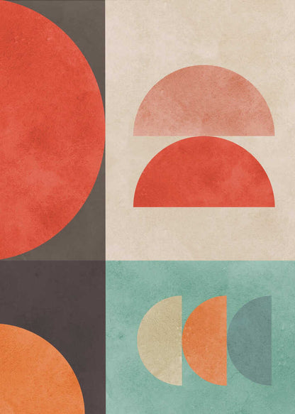 Wall art Circles in harmony 11