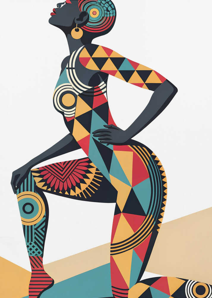 Wall art Ethnic Echoes