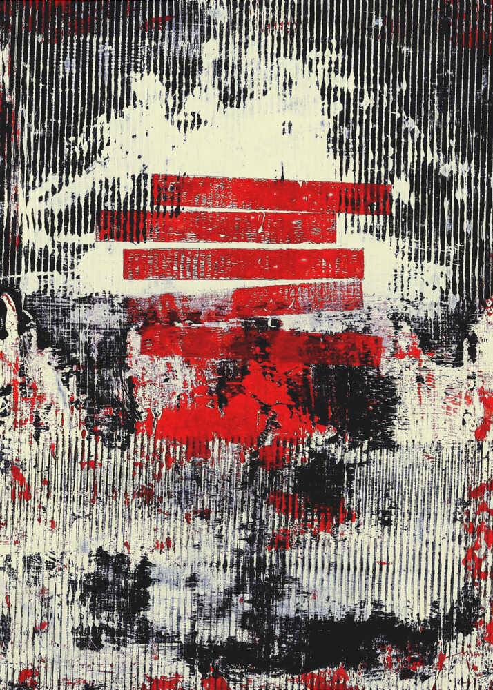 Wall art Stripes of Chaos