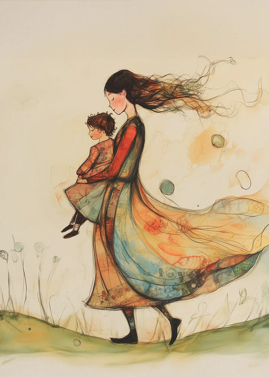 canvas prints Michelle24X36inches- Black Frame