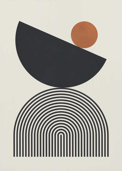 Wall art Balance and Curves