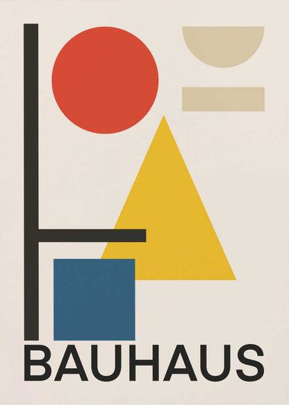 Wall art Geometric Bauhaus Design #2