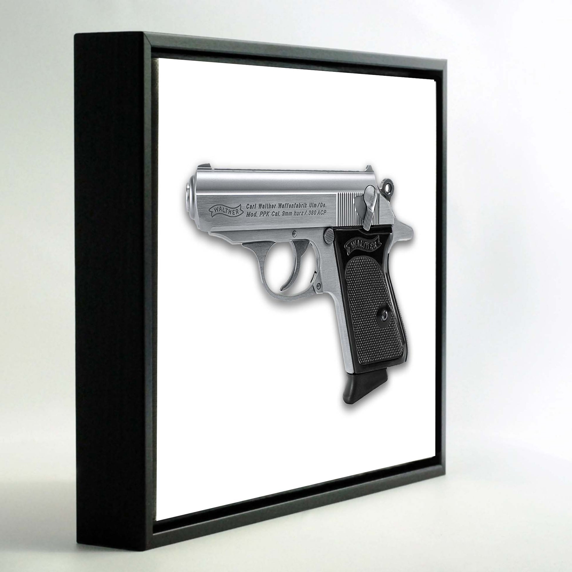 Wall art museum quality canvas art prints for home decoration  at GTA ART, the photo shows a Mini Framed gun 