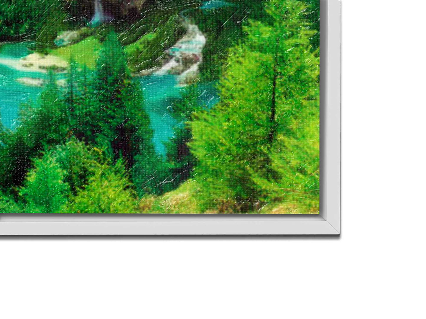 "Mother Nature"- Fine Art Canvas- Wall Art- Diamond varnish.