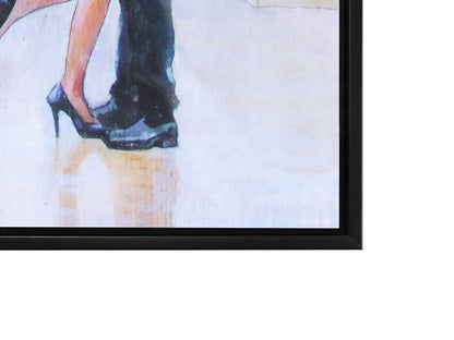 The couple and red ambarella-Wall Art-Canvas Print-