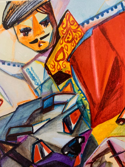 Picasso I - Fine Art Canvas-Artwork print-RGB varnish