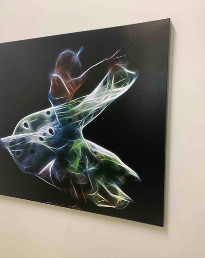 Abstract Wall Art-Rumi-Canvas Printed